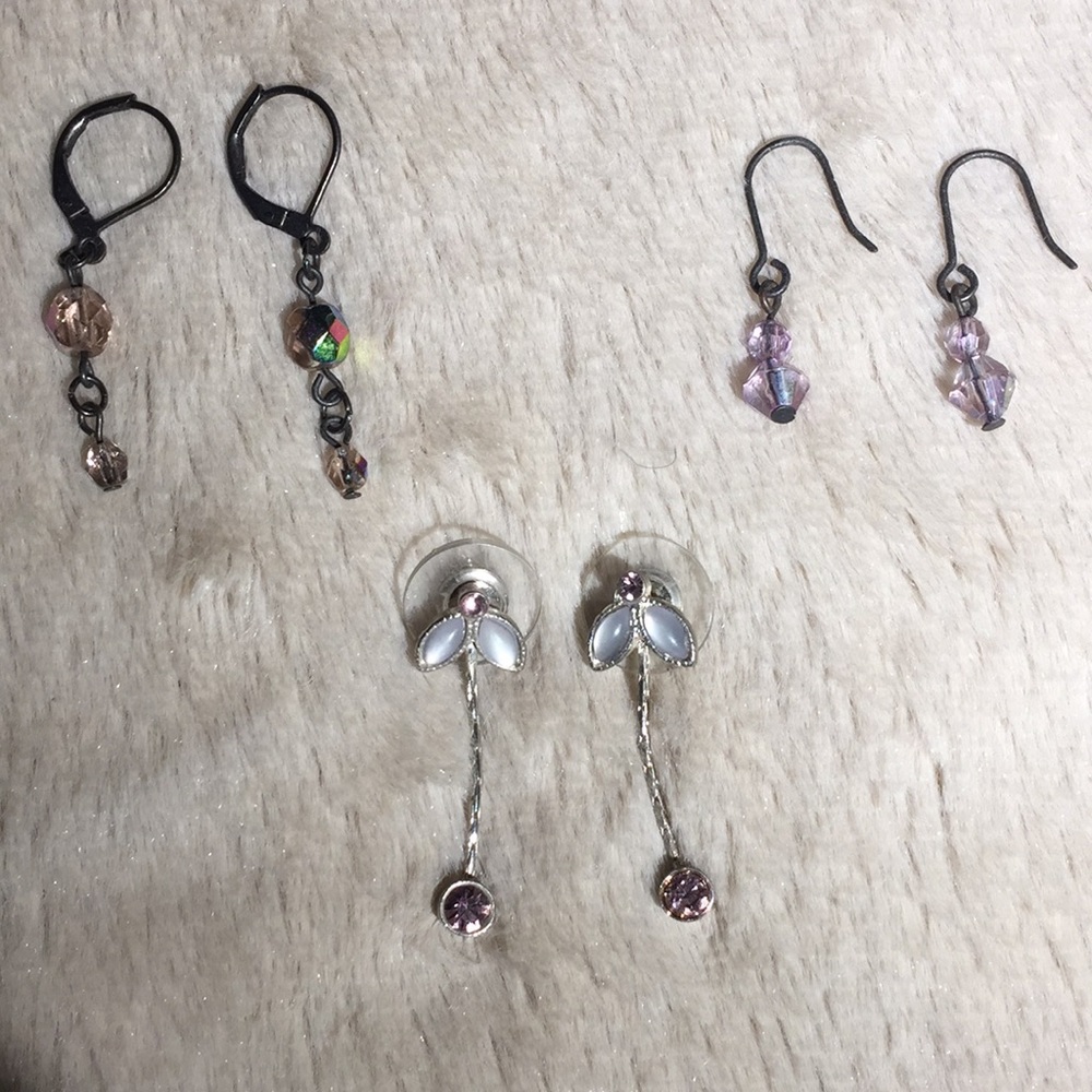 Bundle of 3 sets of earrings